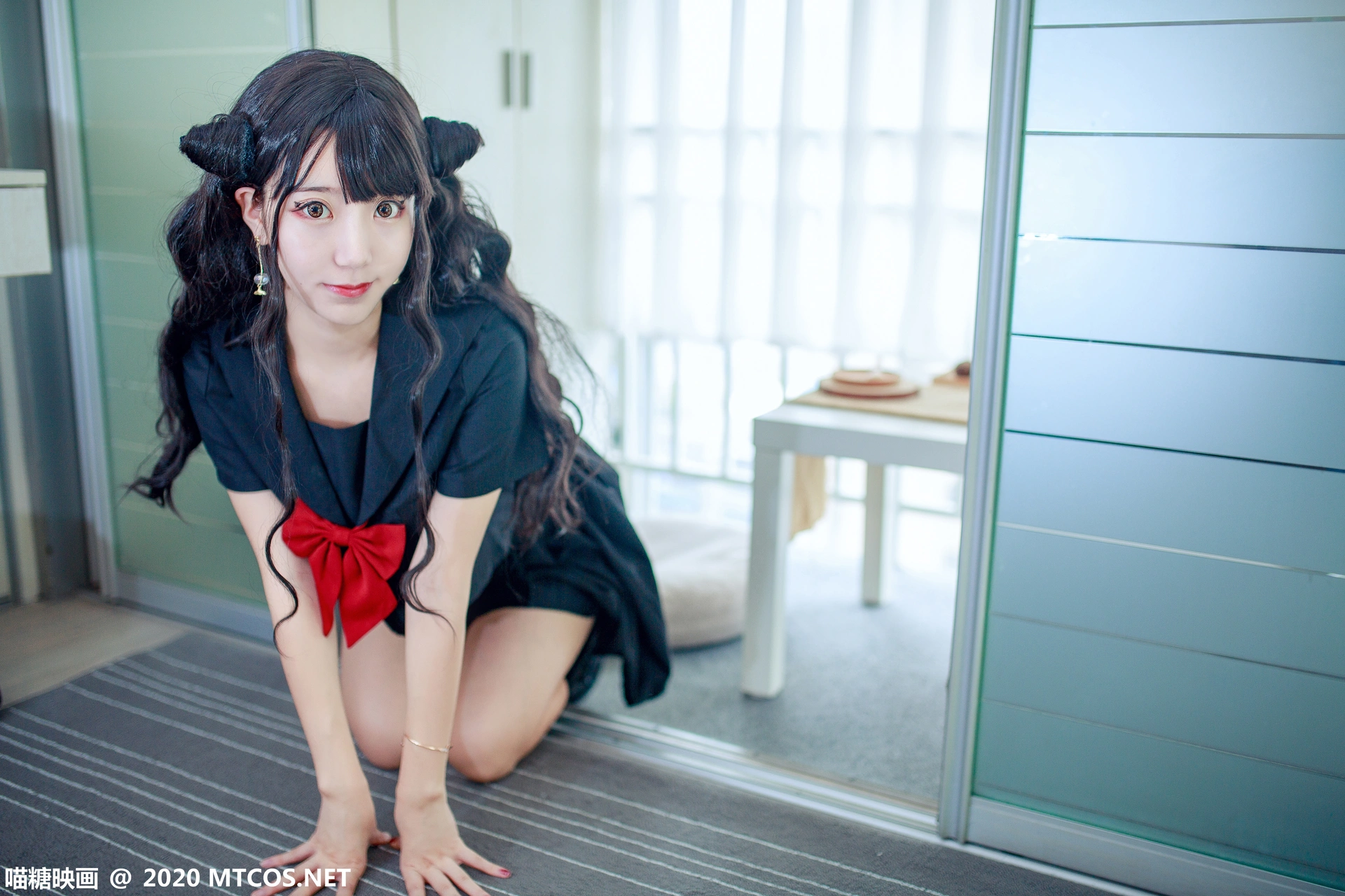 喵糖映画 - JKL.007 恶魔JK制服 2